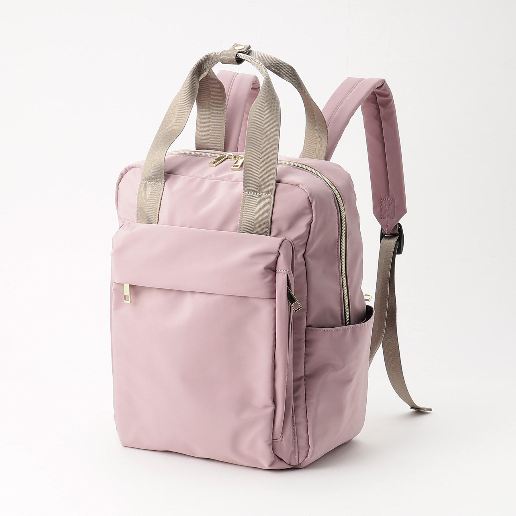 ITS&rsquo;DEMO「【A4・PC対応／10ポケット】収納アドバイザーボックスリュック」|リュック|