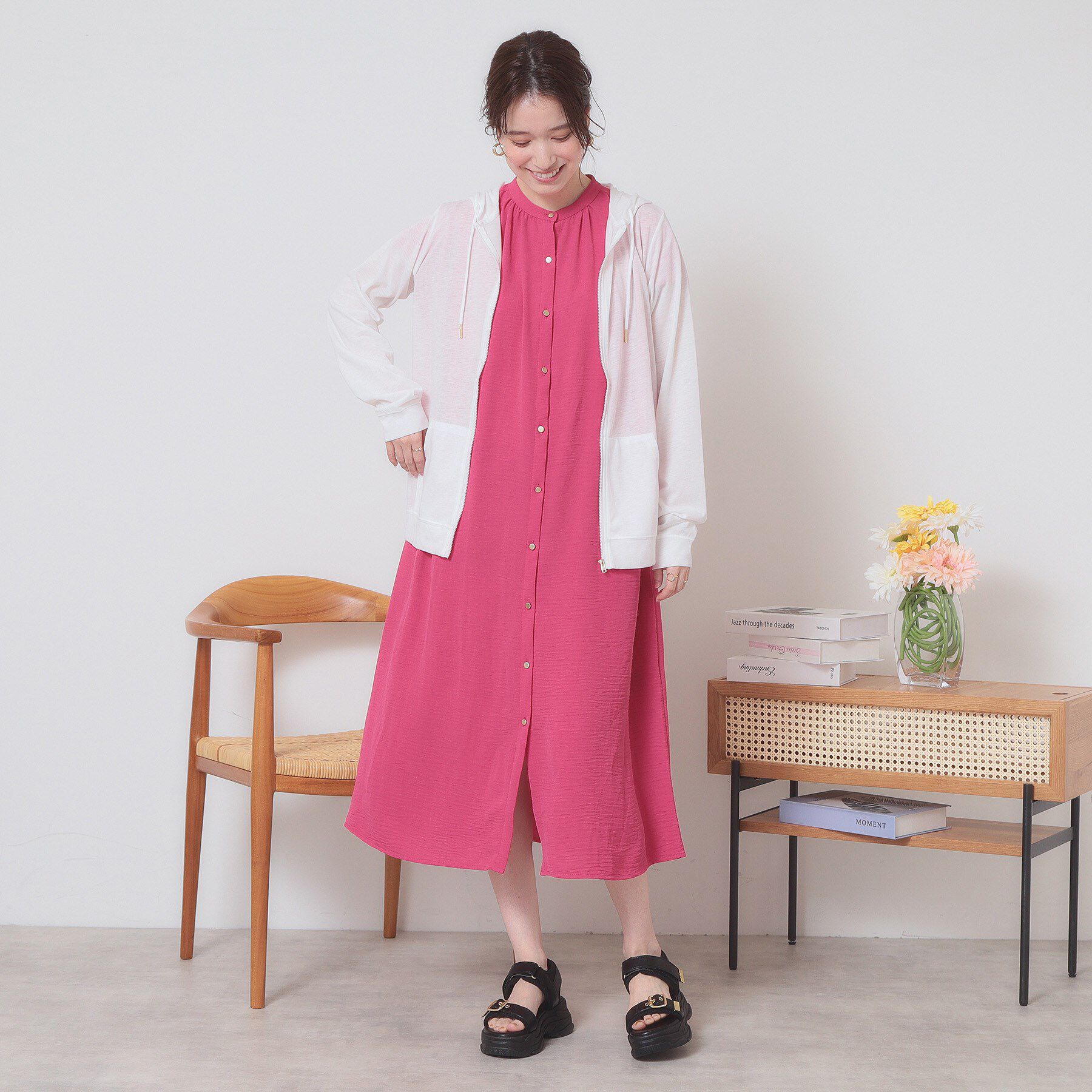 ITS&rsquo;DEMO「【定番人気／手洗い可／M・L展開】UVカットパーカ」|パーカー|