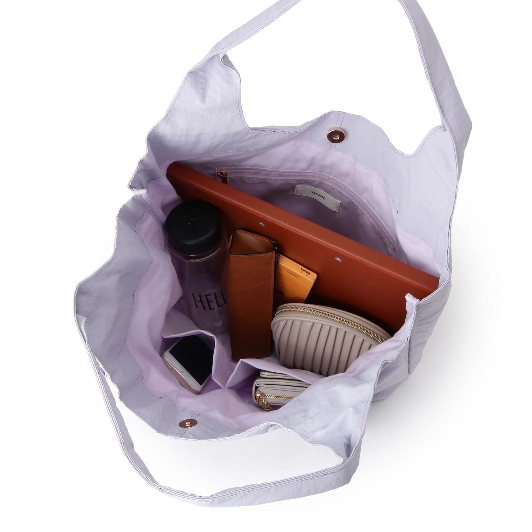 ITS&rsquo;DEMO「【A4対応】フリルラウンドトート」|トートバッグ|