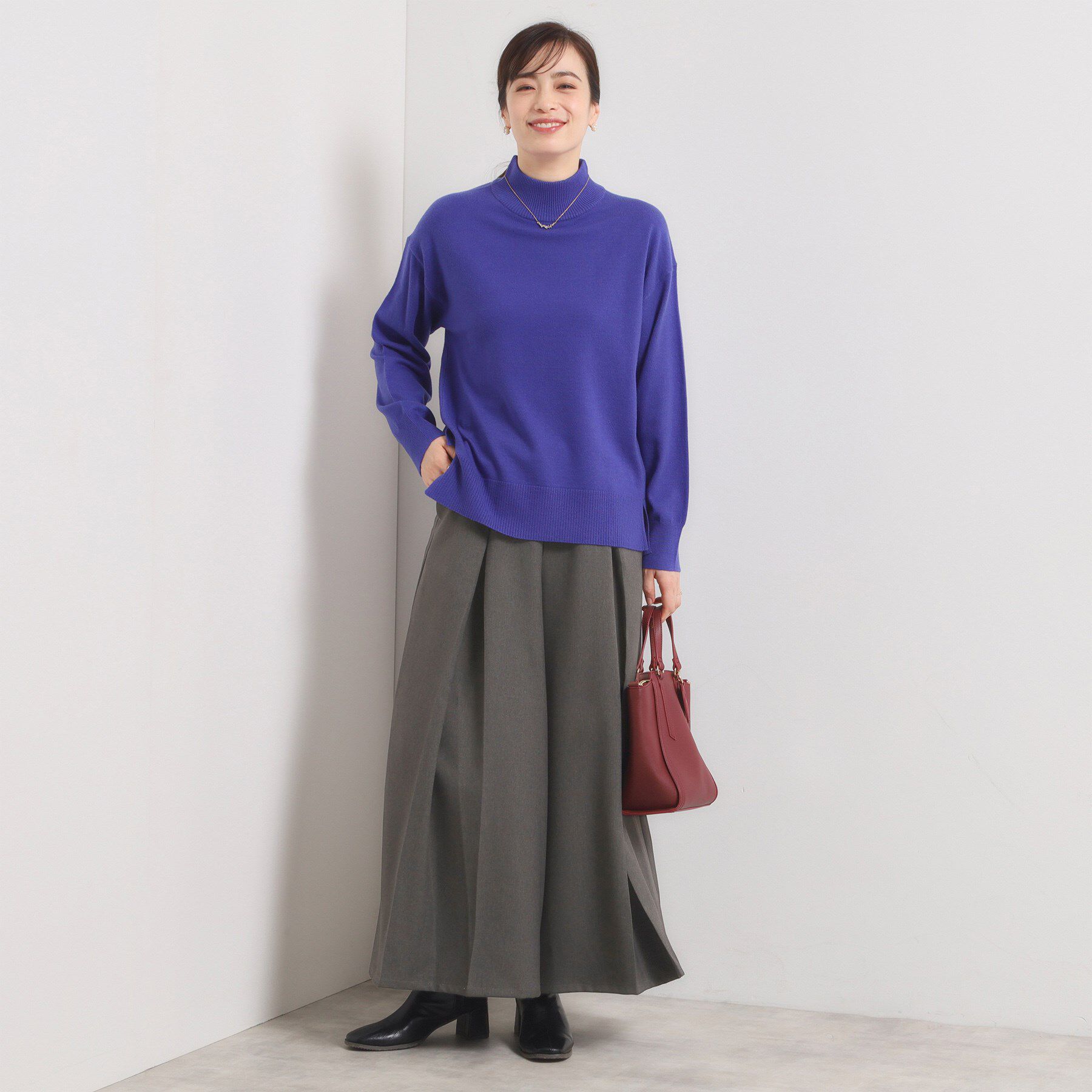 ITS&rsquo;DEMO「【手洗い可】ツイルタックワイドパンツ」|その他|