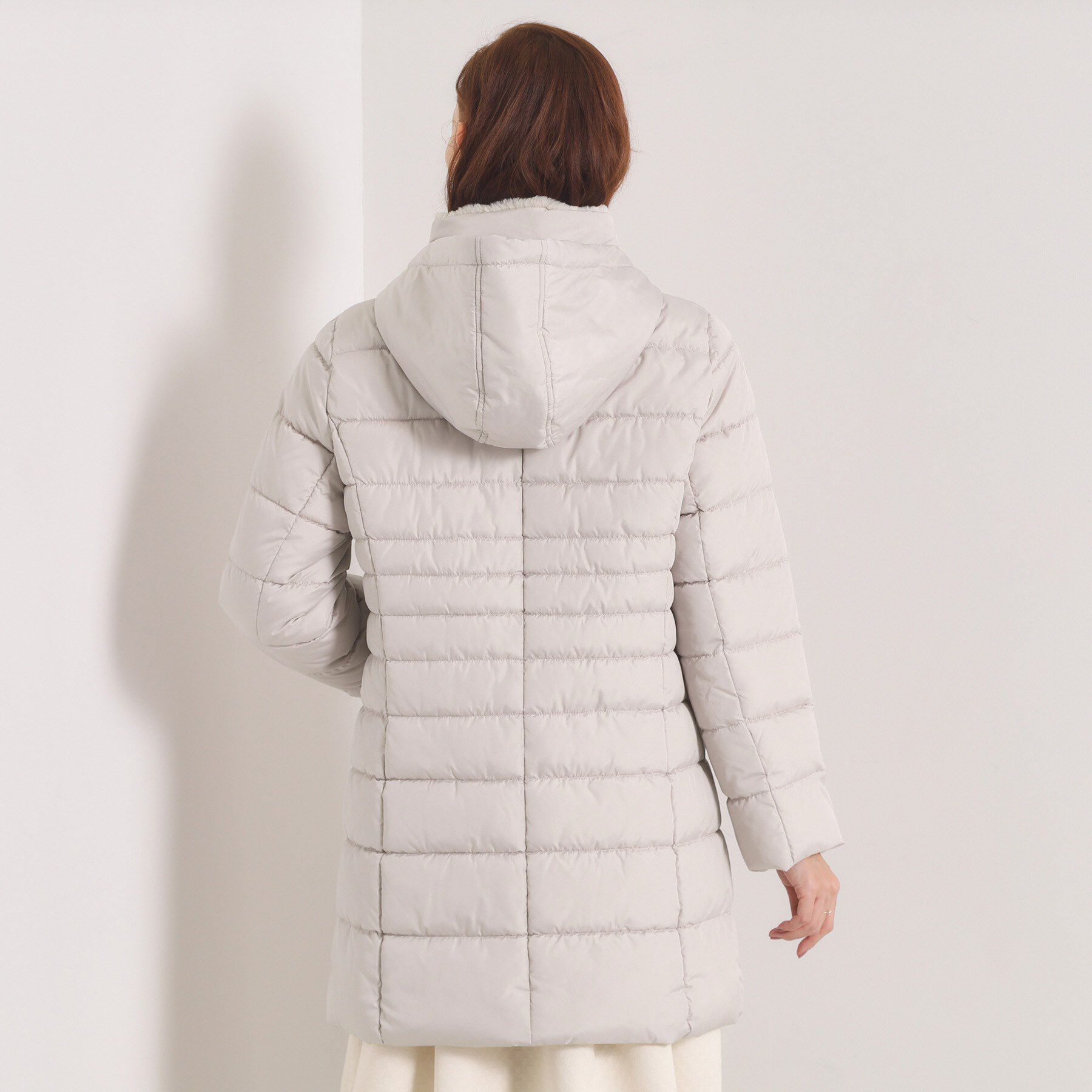 ITS&rsquo;DEMO「【撥水加工】中綿フードコート」|ダウン|