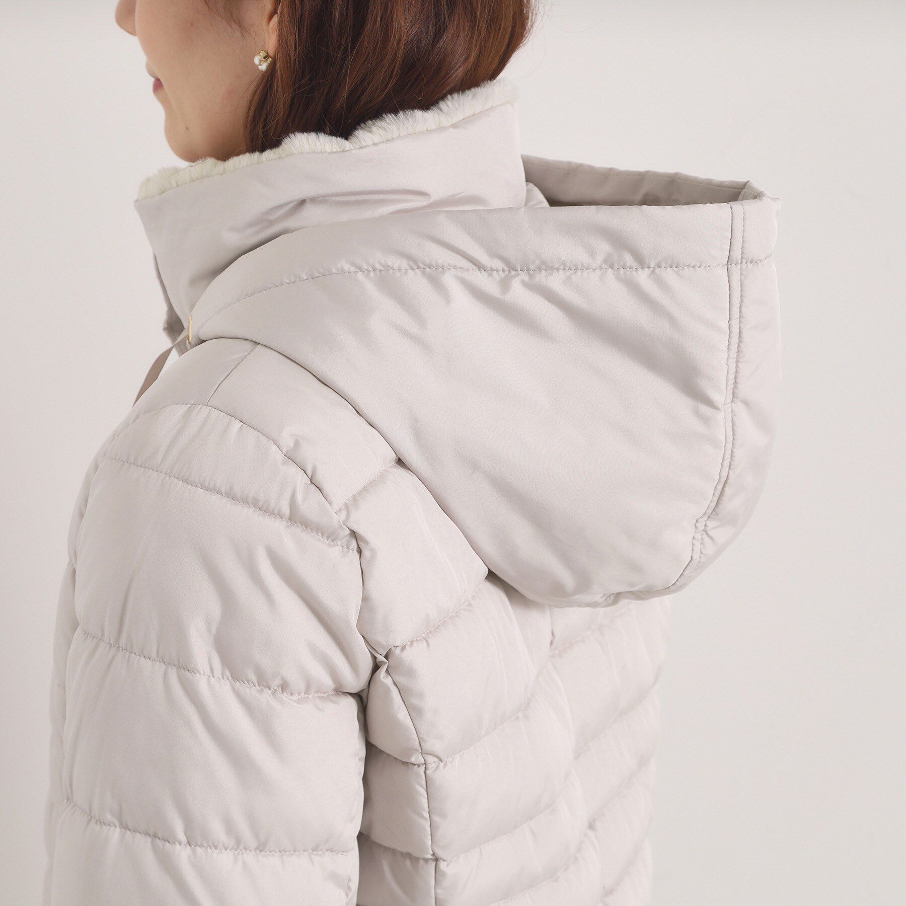 ITS&rsquo;DEMO「【撥水加工】中綿フードコート」|ダウン|