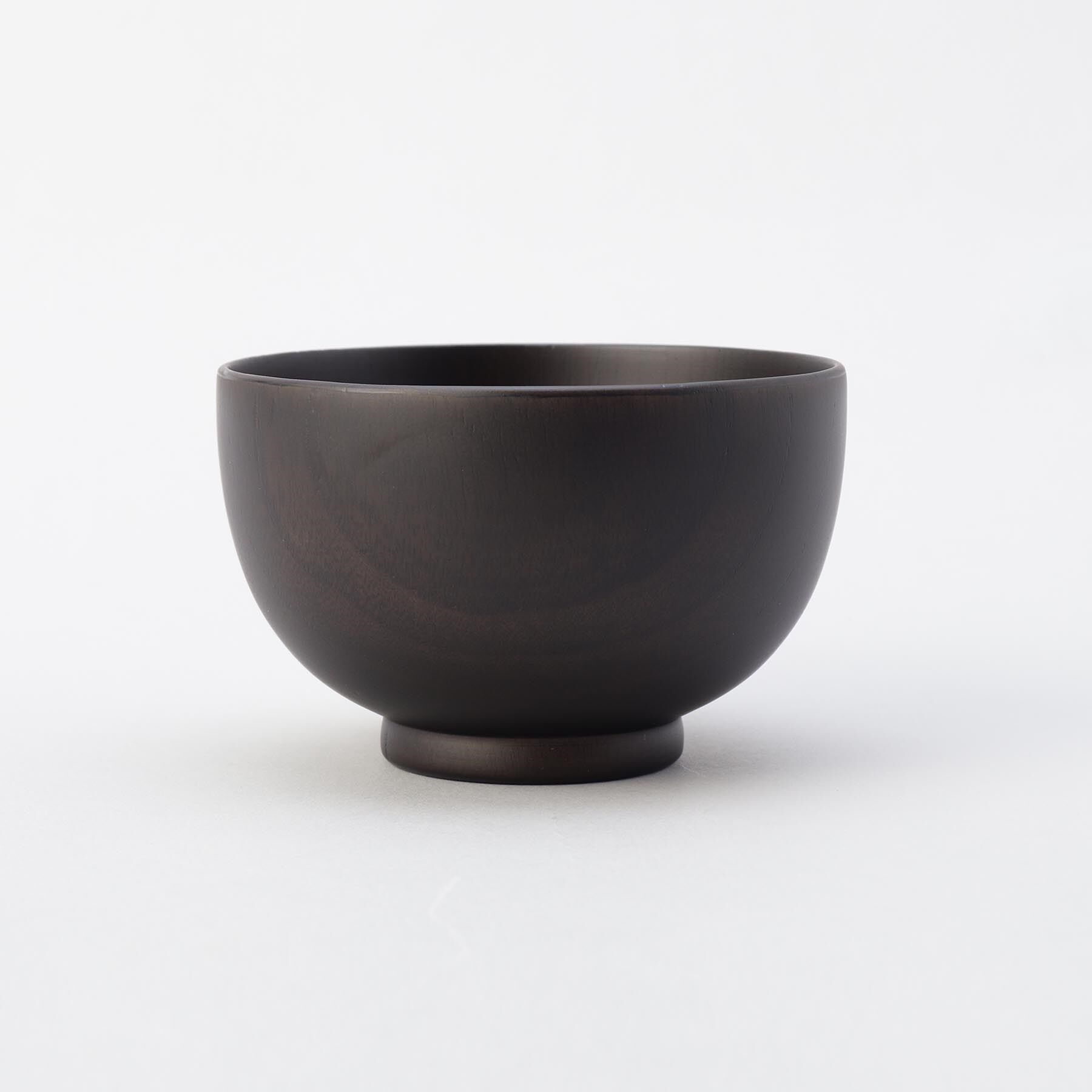 212 KITCHEN STORE「ぎゅっとおにぎりさん 木製汁椀 黒」|食器・キッチングッズ|