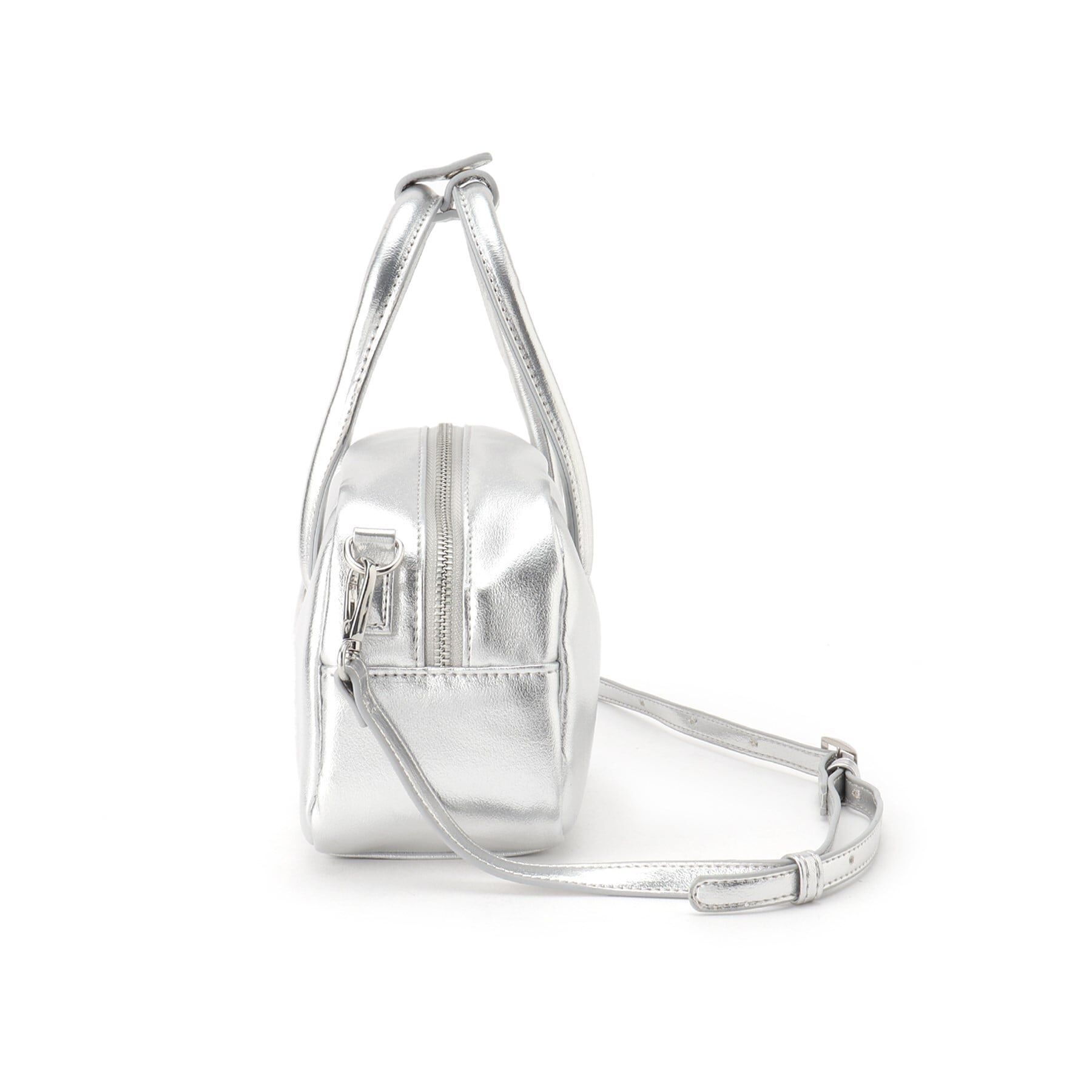 Ober Tashe「ショルダーバッグ メタリック 2WAY ミニ ボストン」|ショルダー・メッセンジャー|