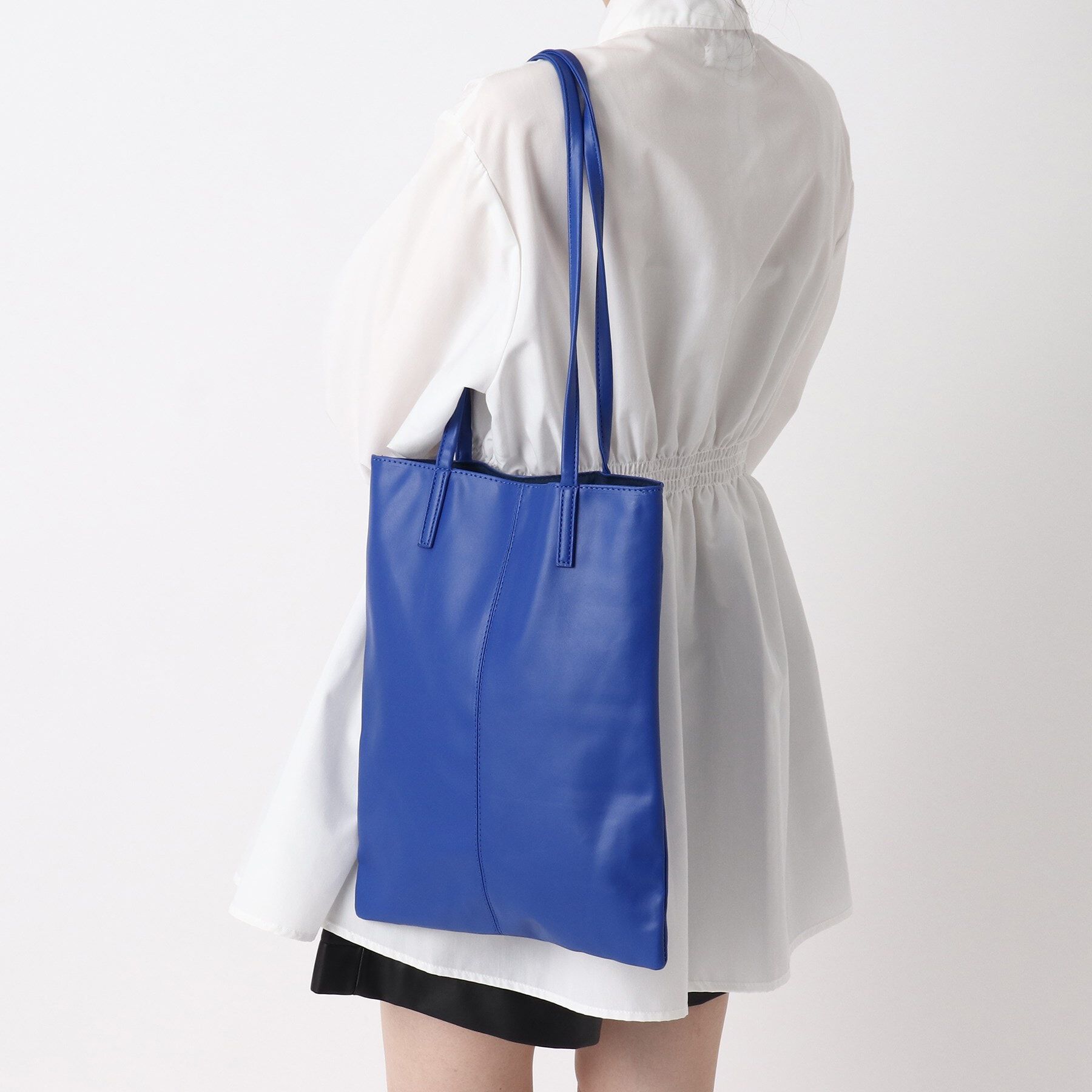 Ober Tashe「合皮フラットトート」|トートバッグ|