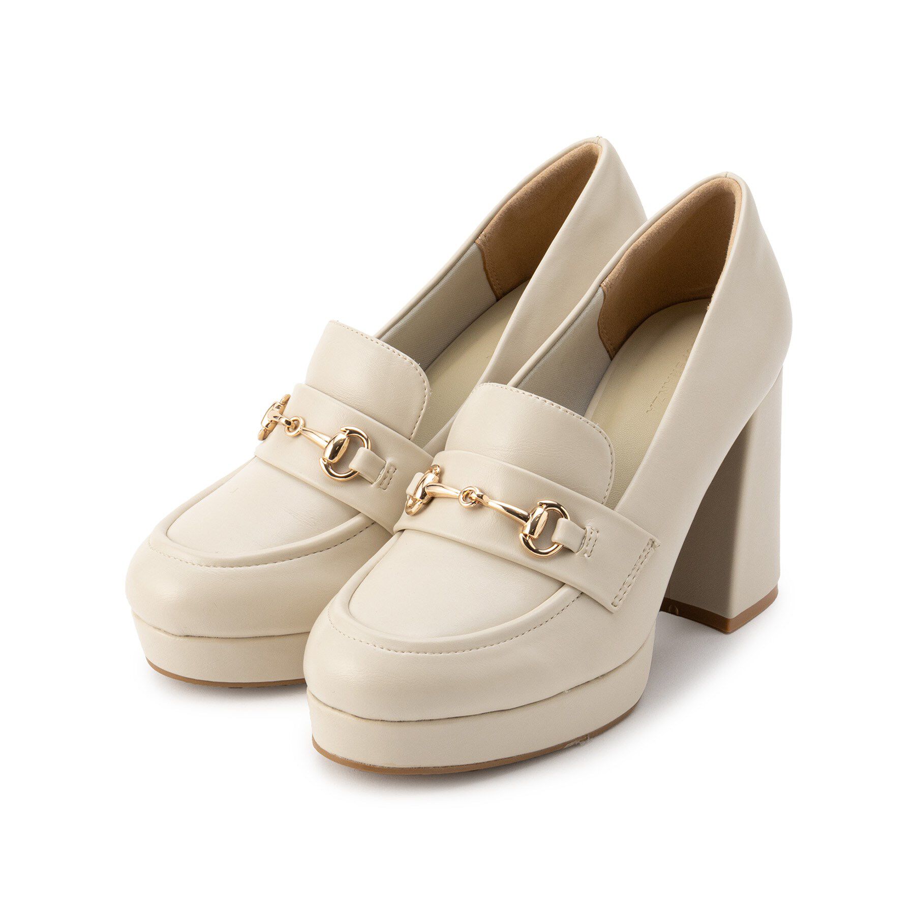 ESPERANZA「厚底ヒールアップローファー 24SS」|パンプス|ｱｲﾎﾞﾘｰ(004)