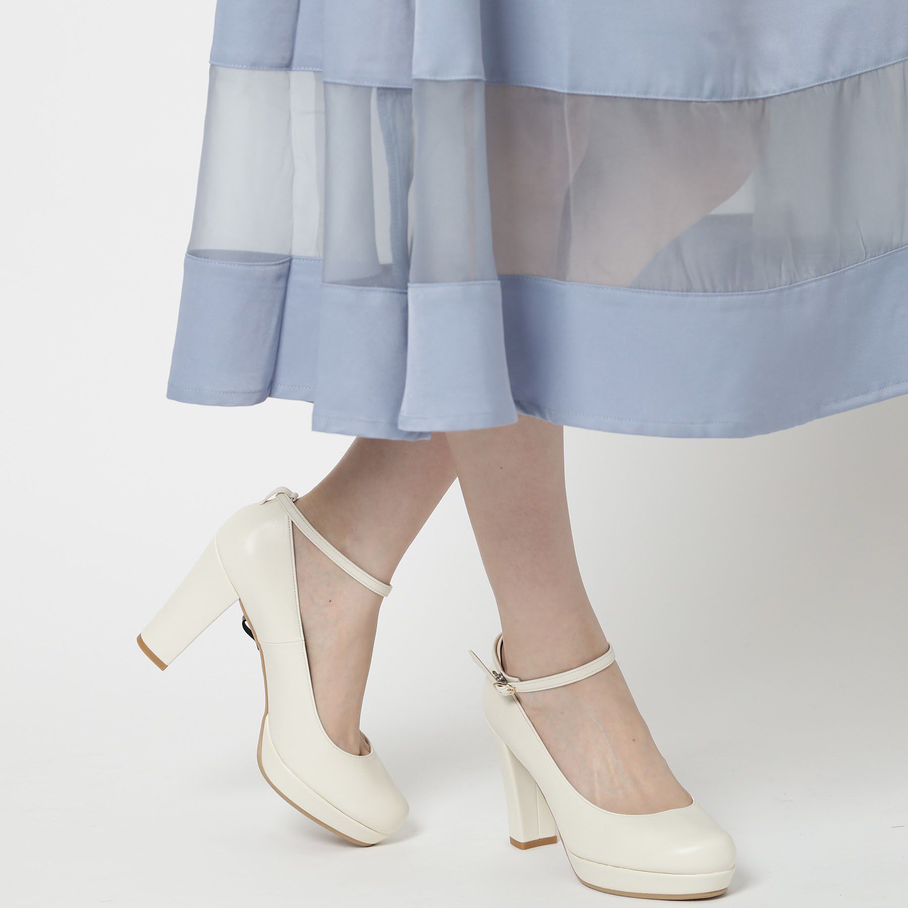 ESPERANZA「3WAYチャンキーヒールパンプス」|パンプス|