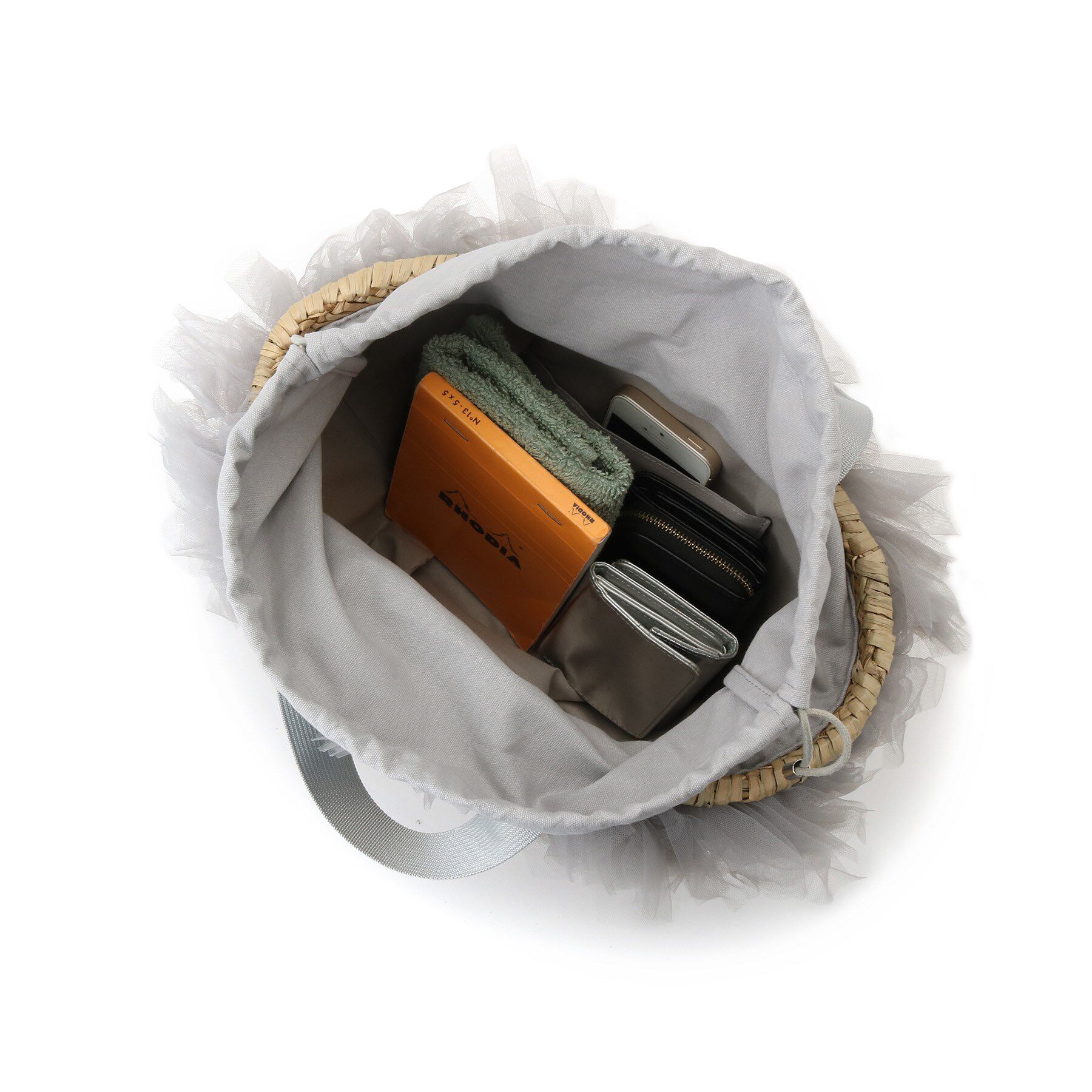 ESPERANZA「チュールフリンジカゴバッグ」|ハンドバッグ|