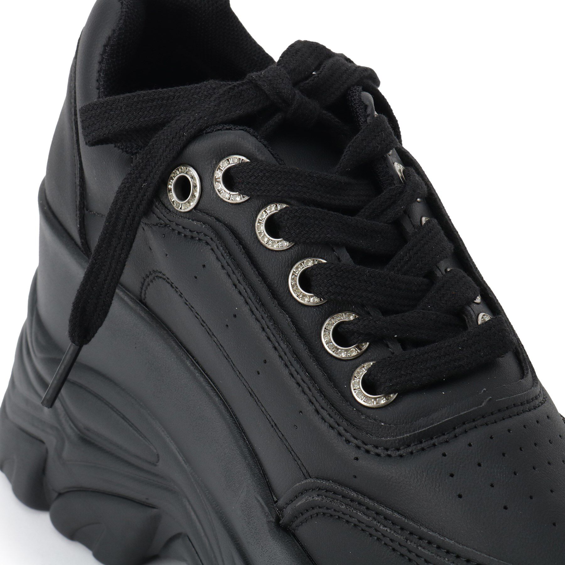 csT&P「厚底キラキラインヒールスニーカー」|スニーカー|