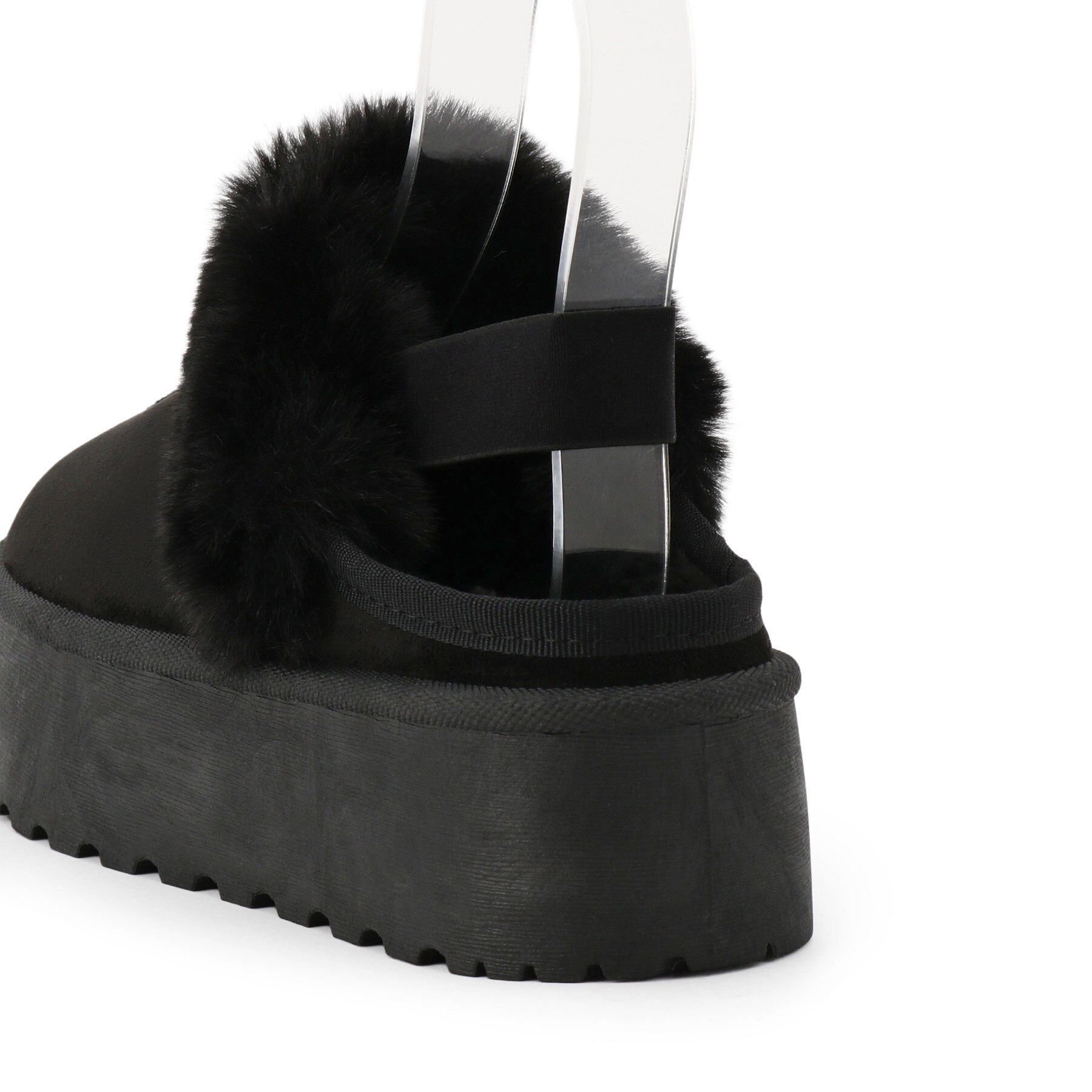 csT&P「厚底サボフェイクムートン」|サンダル|