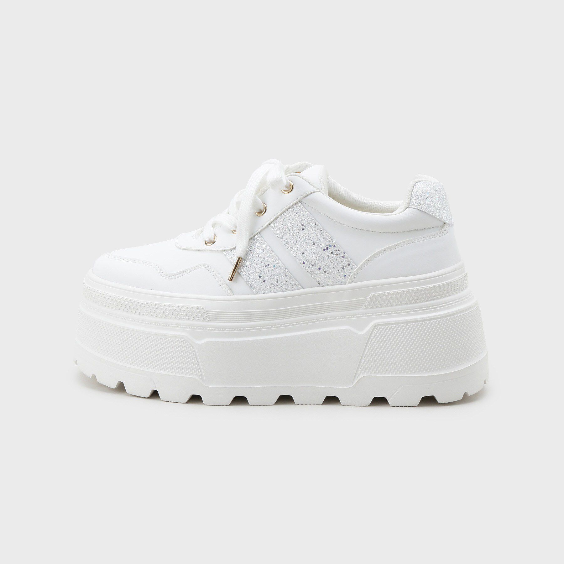 ESPERANZA「ラメライン厚底スニーカー」|スニーカー|