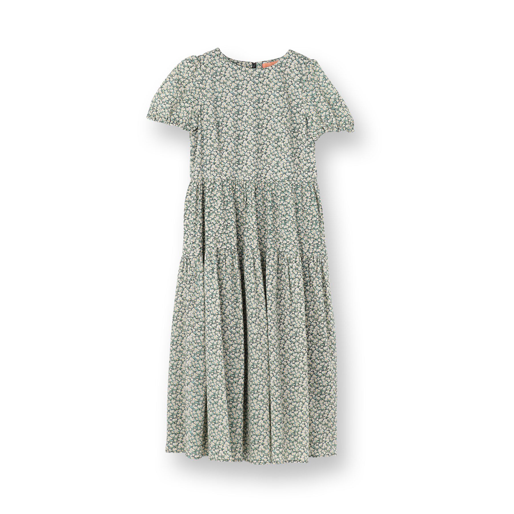 SunaUna「【Web限定カラー／リバティプリント】パフスリーブワンピース」|ワンピース|