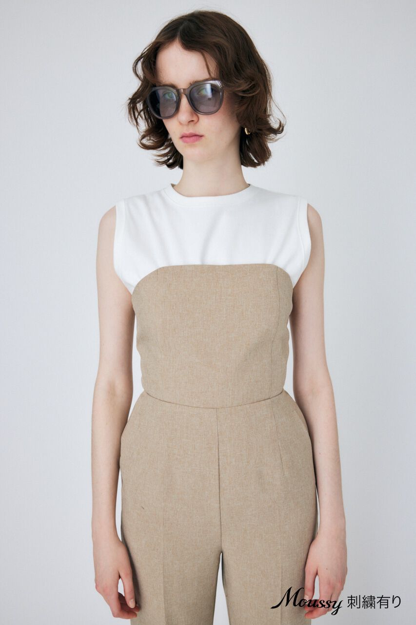 MOUSSY「SUVIN GIZA BASIC タンクトップ」|タンクトップ|