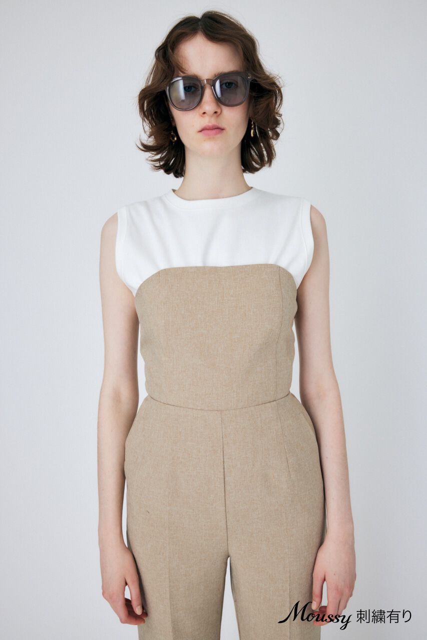 MOUSSY「SUVIN GIZA BASIC タンクトップ」|タンクトップ|