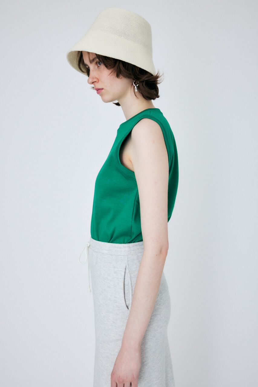 MOUSSY「SUVIN GIZA BASIC タンクトップ」|タンクトップ|