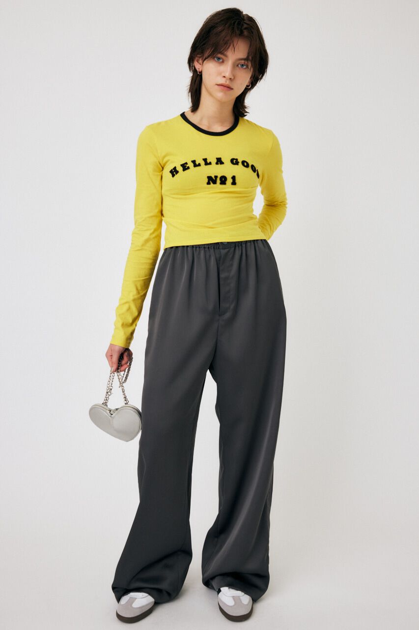 MOUSSY「PATCHED LOGO LS Tシャツ」|Tシャツ・カットソー|