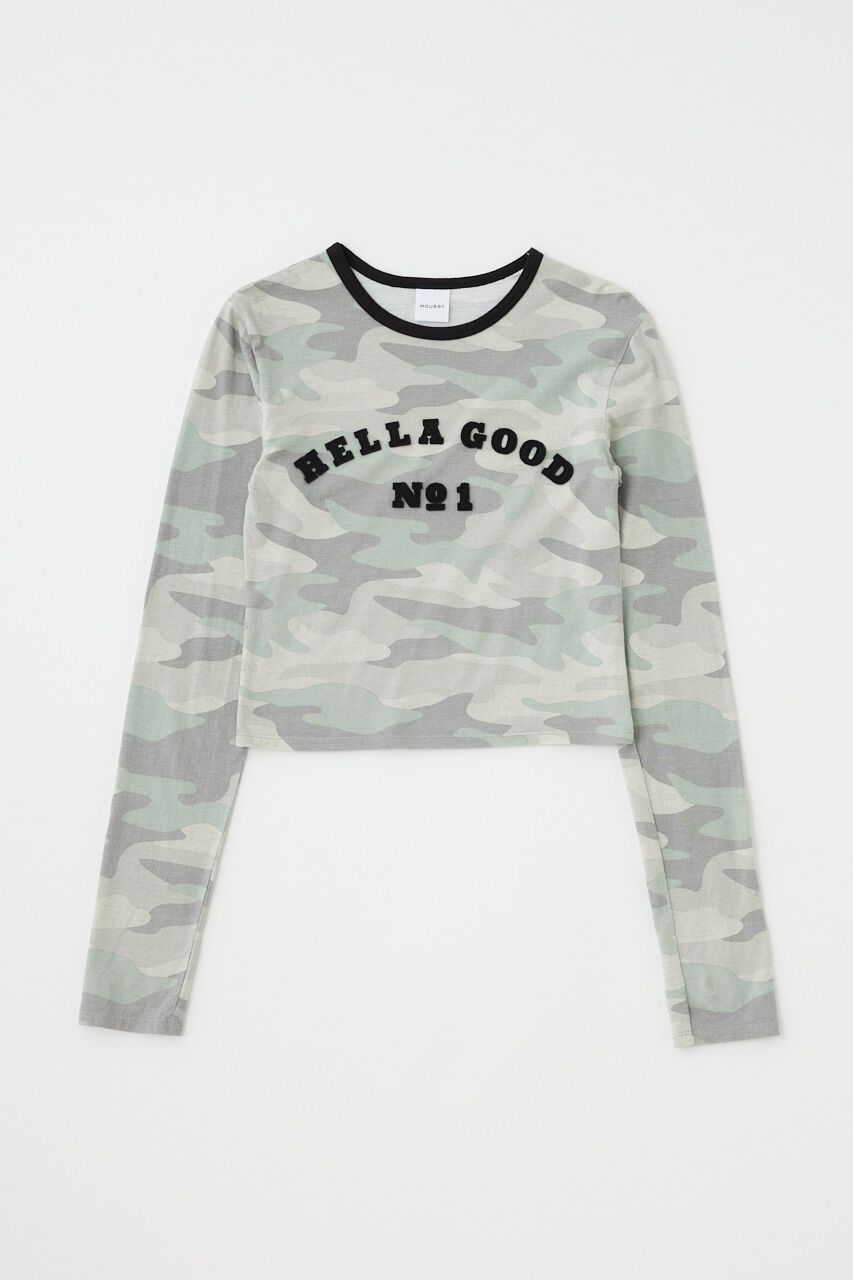 MOUSSY「PATCHED LOGO LS Tシャツ」|Tシャツ・カットソー|