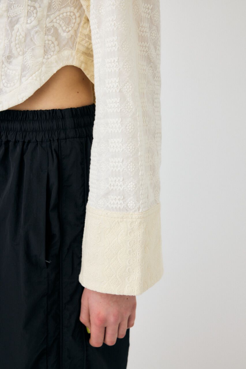 MOUSSY「CORSET LACE シャツ」|シャツ・ブラウス|