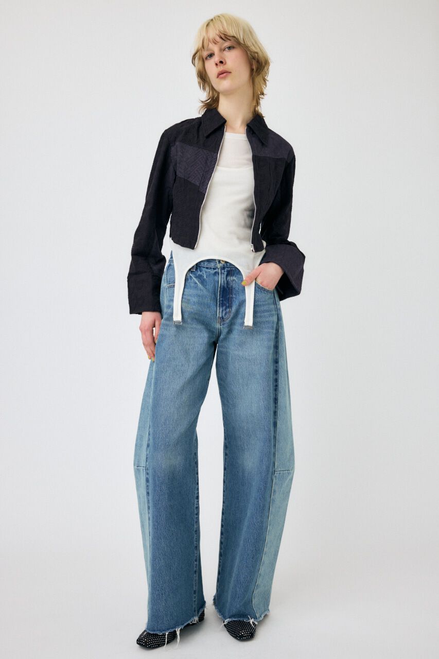 MOUSSY「CORSET LACE シャツ」|シャツ・ブラウス|