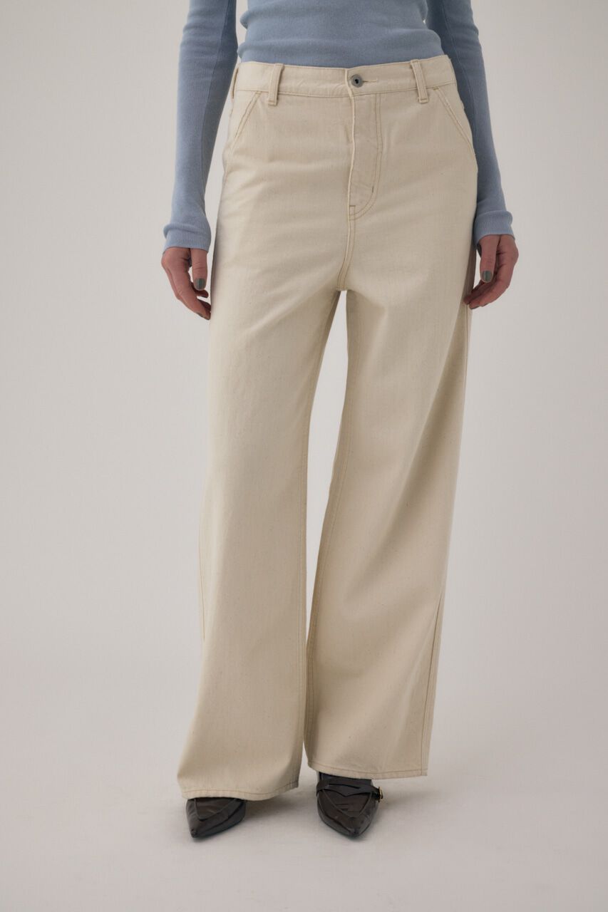 MOUSSY「オーガニックコットンデニムローライズルーズストレート」|デニム|