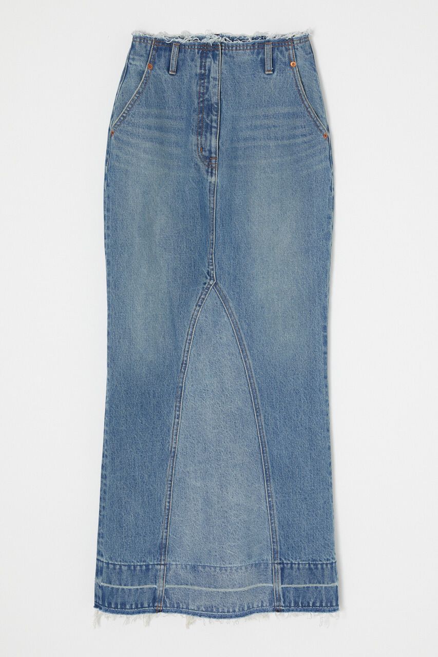 MOUSSY「MERMAID DENIM LONG SKIRT」|スカート|