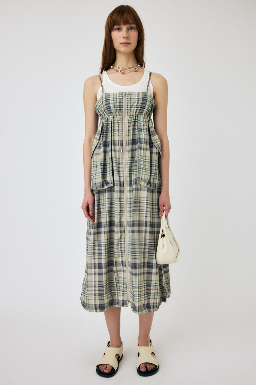 MOUSSY「MILITARY CAMI ドレス」|ワンピース|