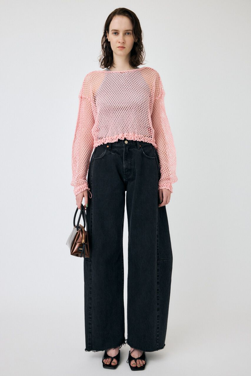 MOUSSY「REMAKE WIDE STRAIGHT」|デニム|