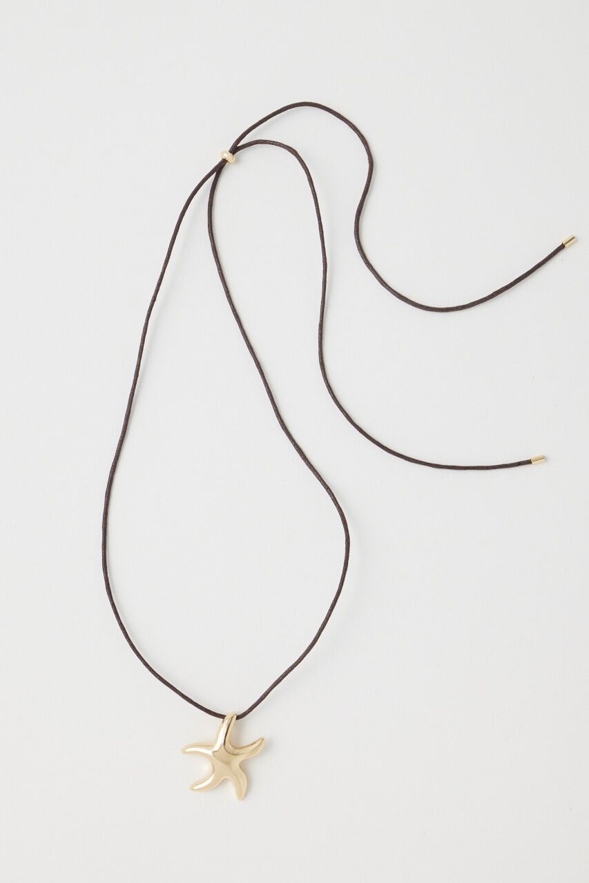 MOUSSY「STARFISH ネックレス」|ネックレス|GLD