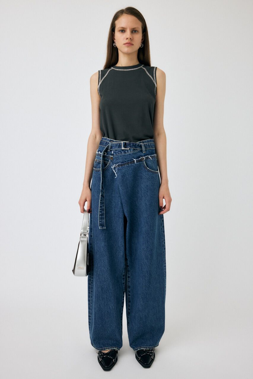 MOUSSY「SLEEVELESS RAGLAN Tシャツ」|その他|