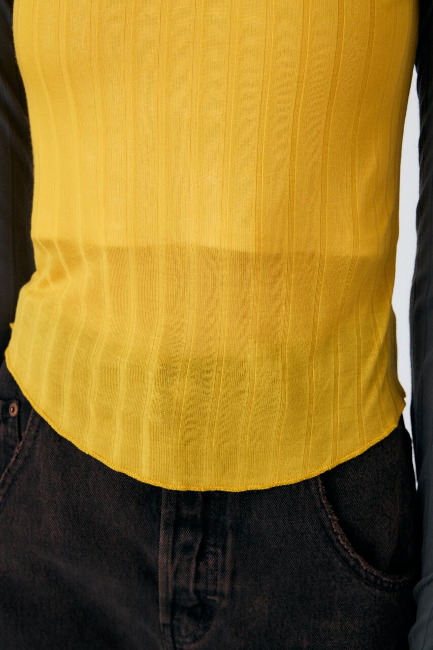 MOUSSY「BROAD RIB ラグラントップス」|Tシャツ・カットソー|