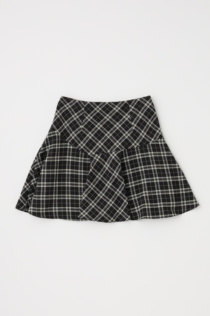 MOUSSY「TARTAN ASSYMMETRY ミニスカート」|スカート|