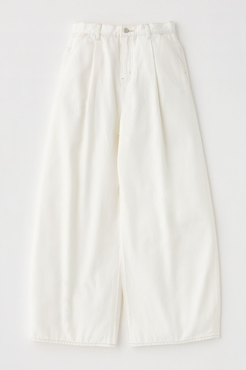 MOUSSY「WAVY TUCK BAGGY」|デニム|