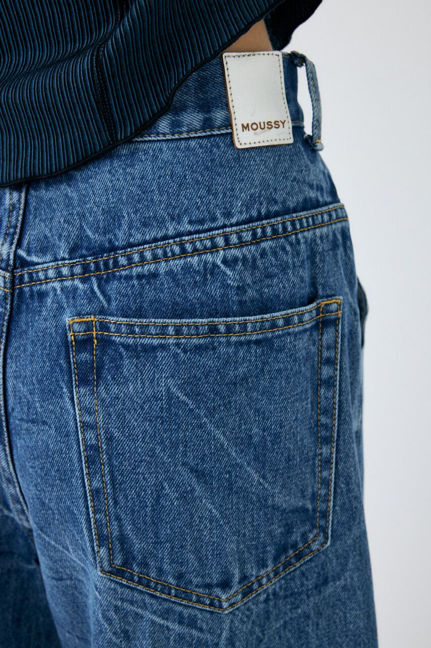 MOUSSY「WAVY TUCK BAGGY」|デニム|