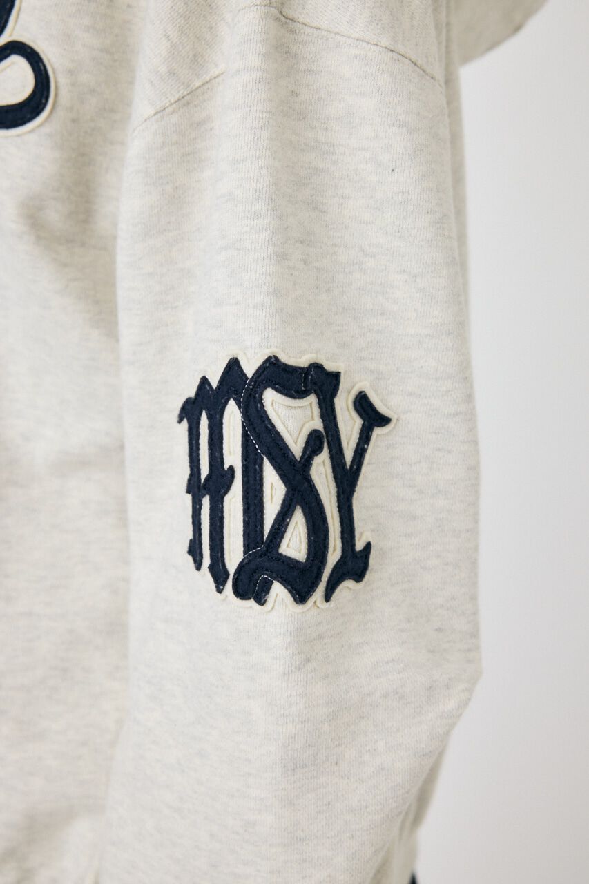 MOUSSY「PATCHED OVERSIZED ジップパーカー」|パーカー|