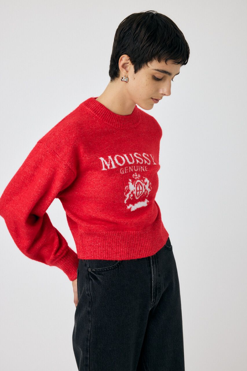 MOUSSY「GLITTER MOUSSY ニットトップス」|ニット・セーター|