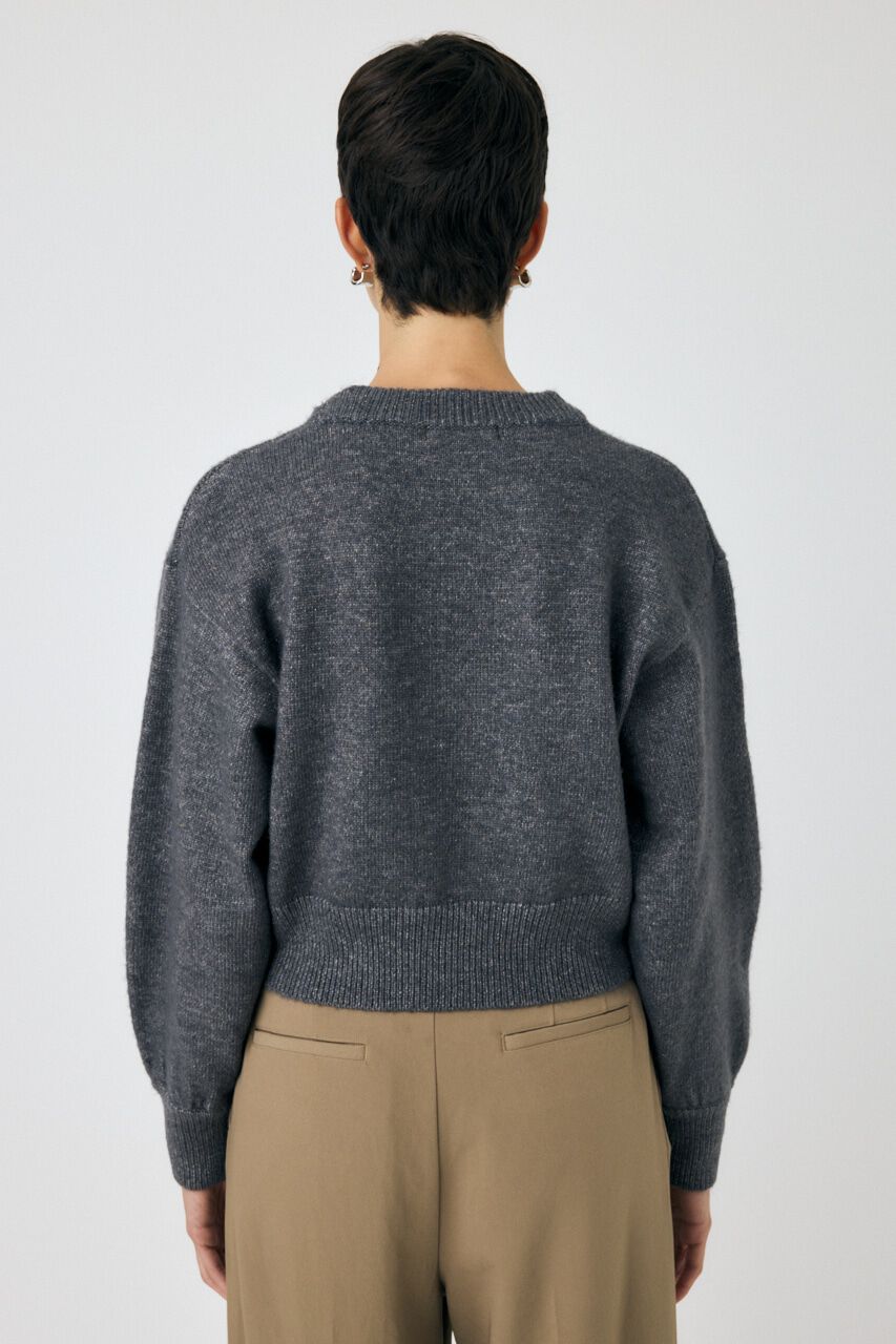 MOUSSY「GLITTER MOUSSY ニットトップス」|ニット・セーター|