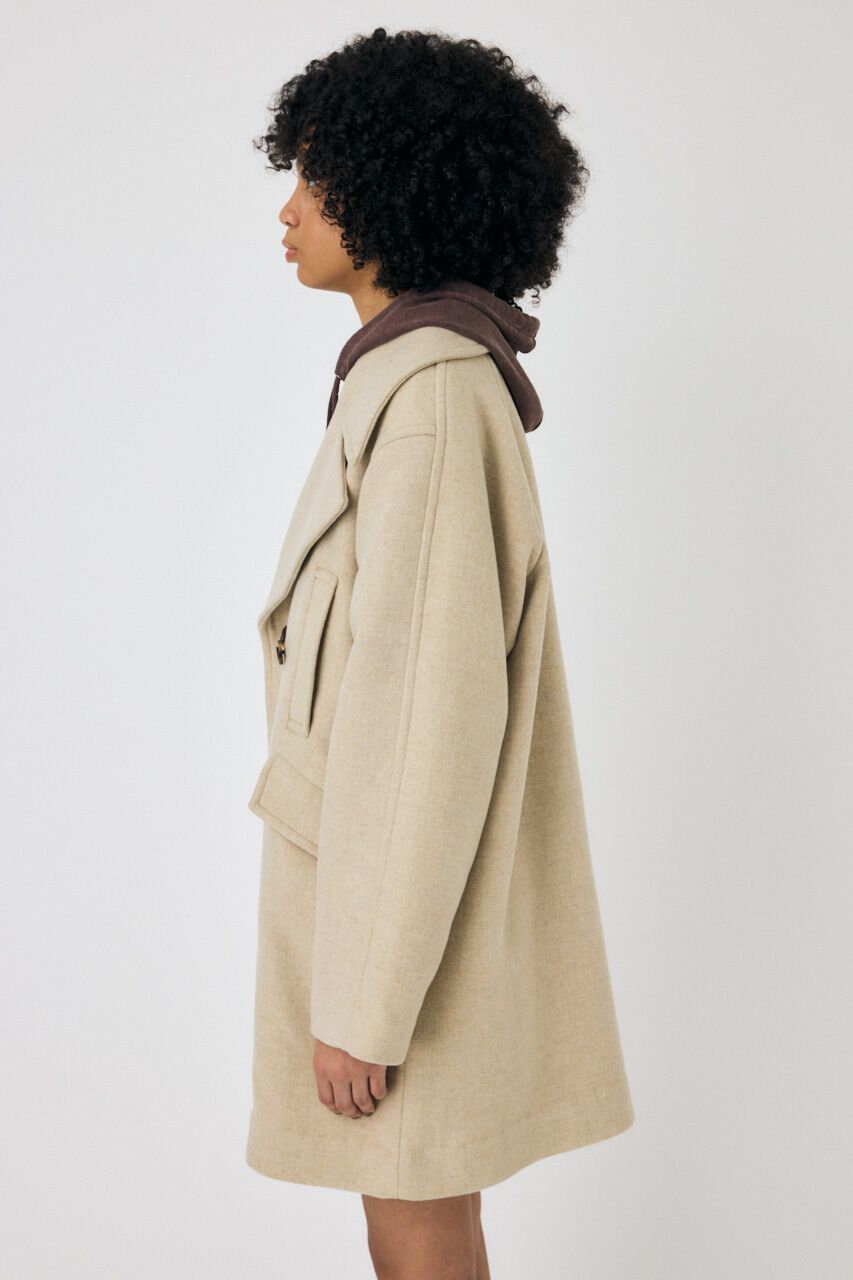 MOUSSY「DOUBLE BREASTED ミドルコート」|その他|
