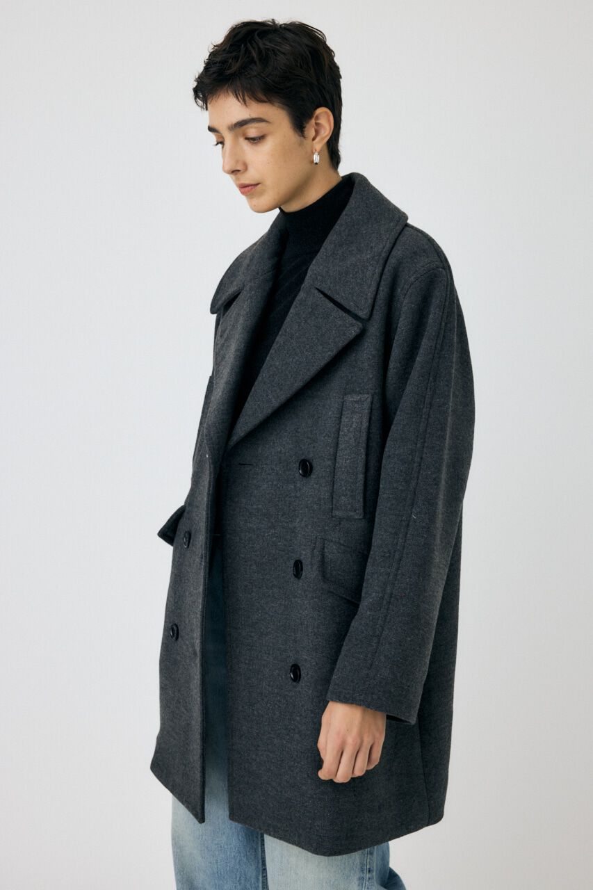 MOUSSY「DOUBLE BREASTED ミドルコート」|その他|