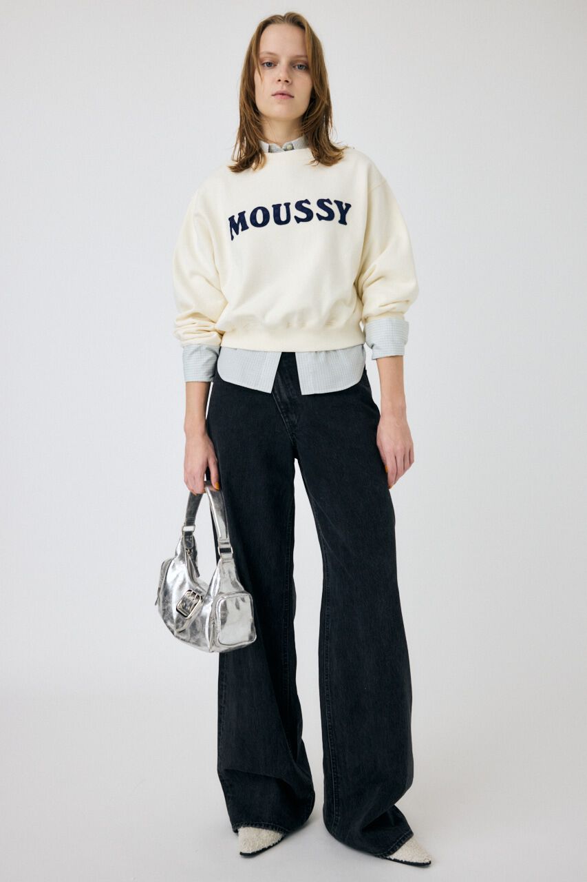 MOUSSY「PATCH VELOUR MOUSSY プルオーバー」|パーカー|