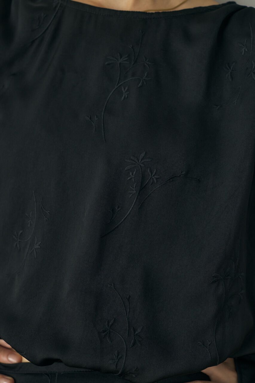 MOUSSY「花柄刺繍ブラウス リサイクルポリエステル使用」|シャツ・ブラウス|