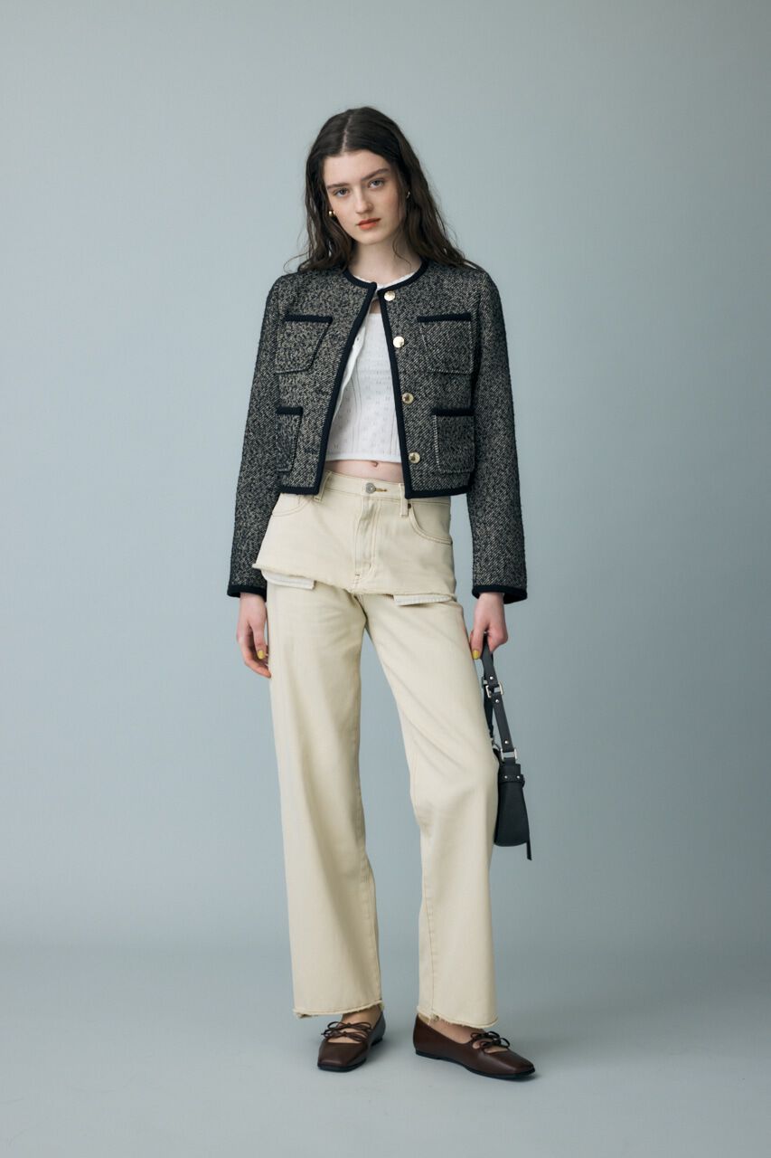 MOUSSY「CLASSIC ツイードジャケット」|その他|