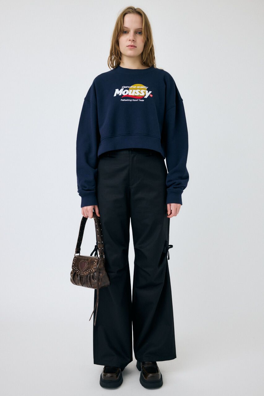 MOUSSY「MOUSSY PRODUCT ロゴプルオーバー」|パーカー|