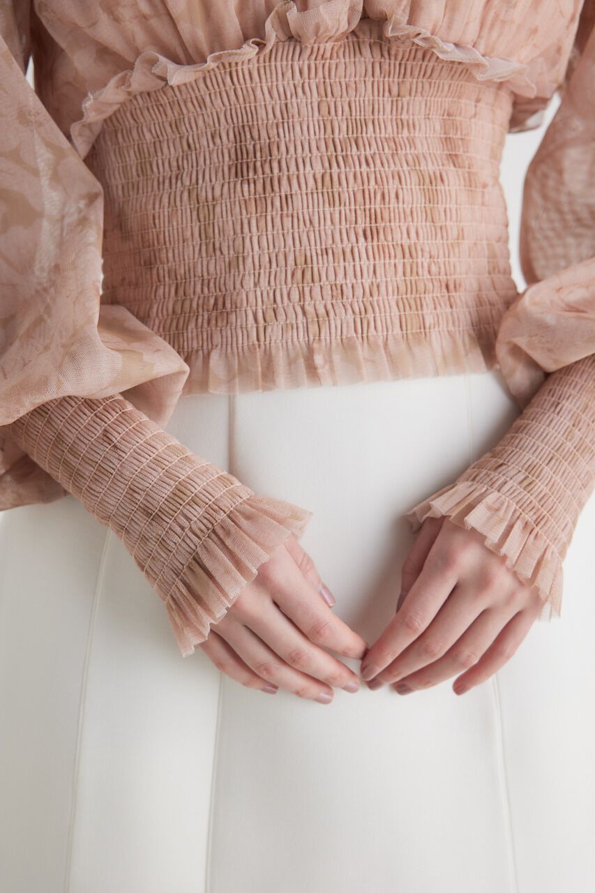 rienda「シャーリングH/W BLS」|シャツ・ブラウス|