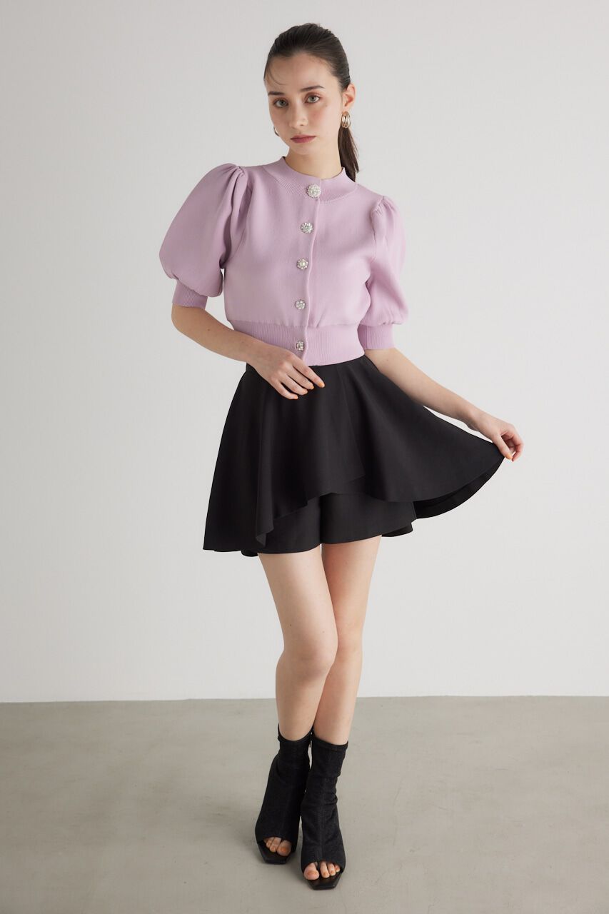 rienda「2WAYビジューKnit CD TOP」|ニット・セーター|