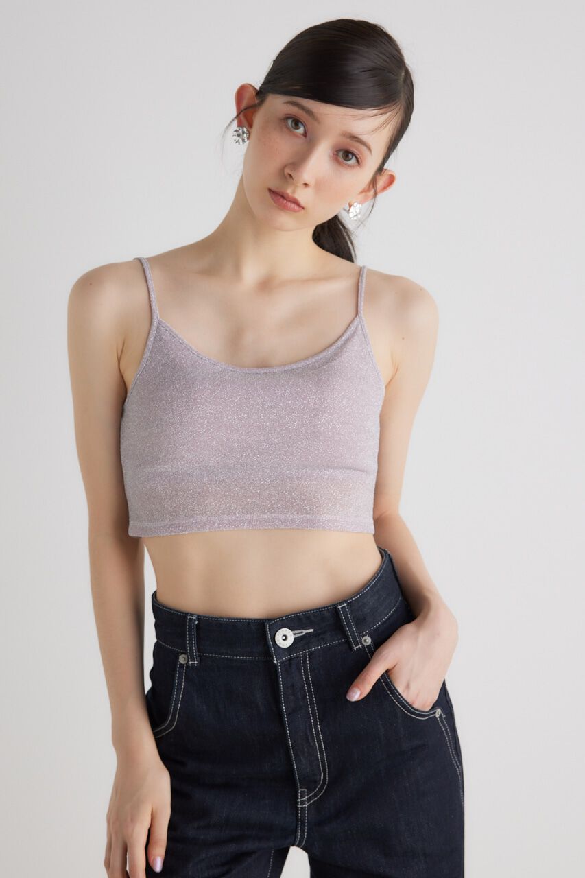 rienda「バックレースUPキャミTOP」|Tシャツ・カットソー|PNK