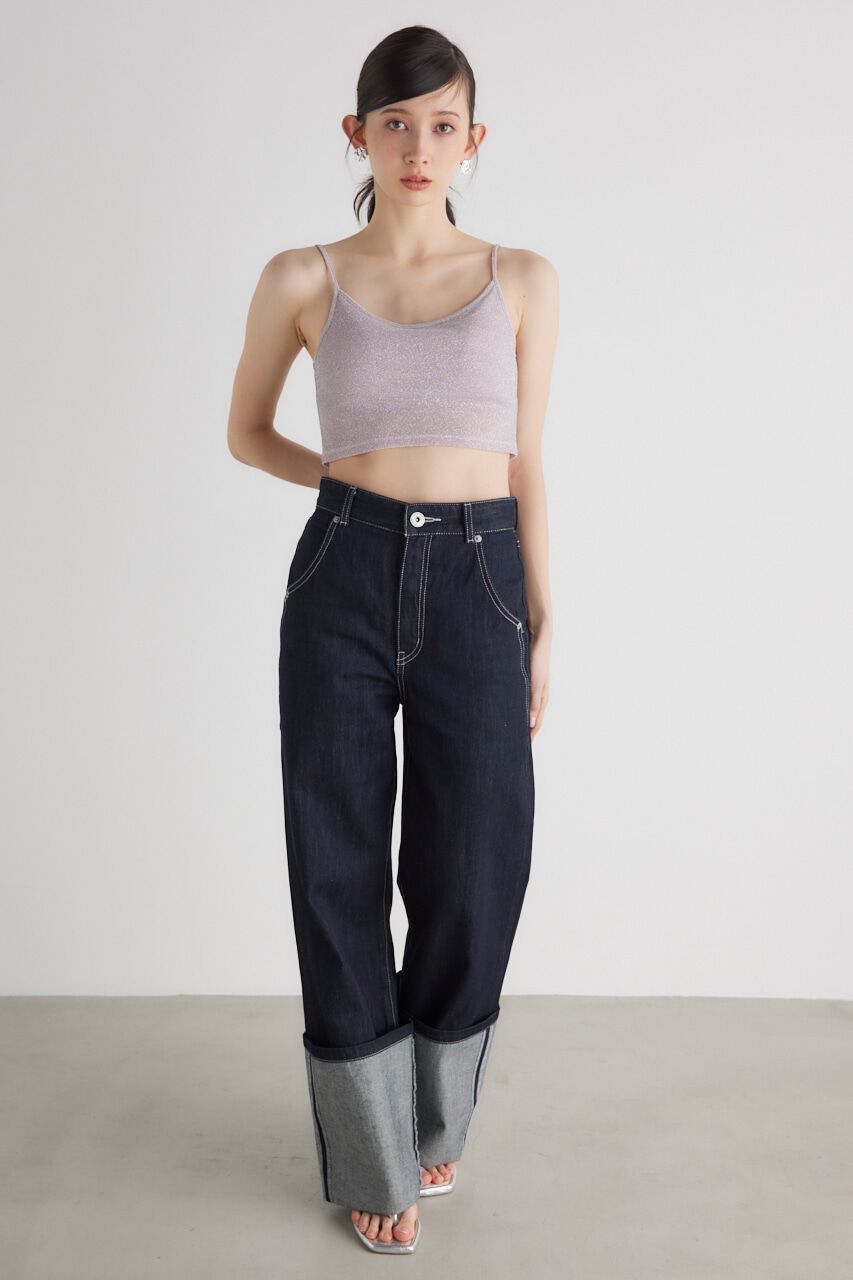 rienda「バックレースUPキャミTOP」|Tシャツ・カットソー|