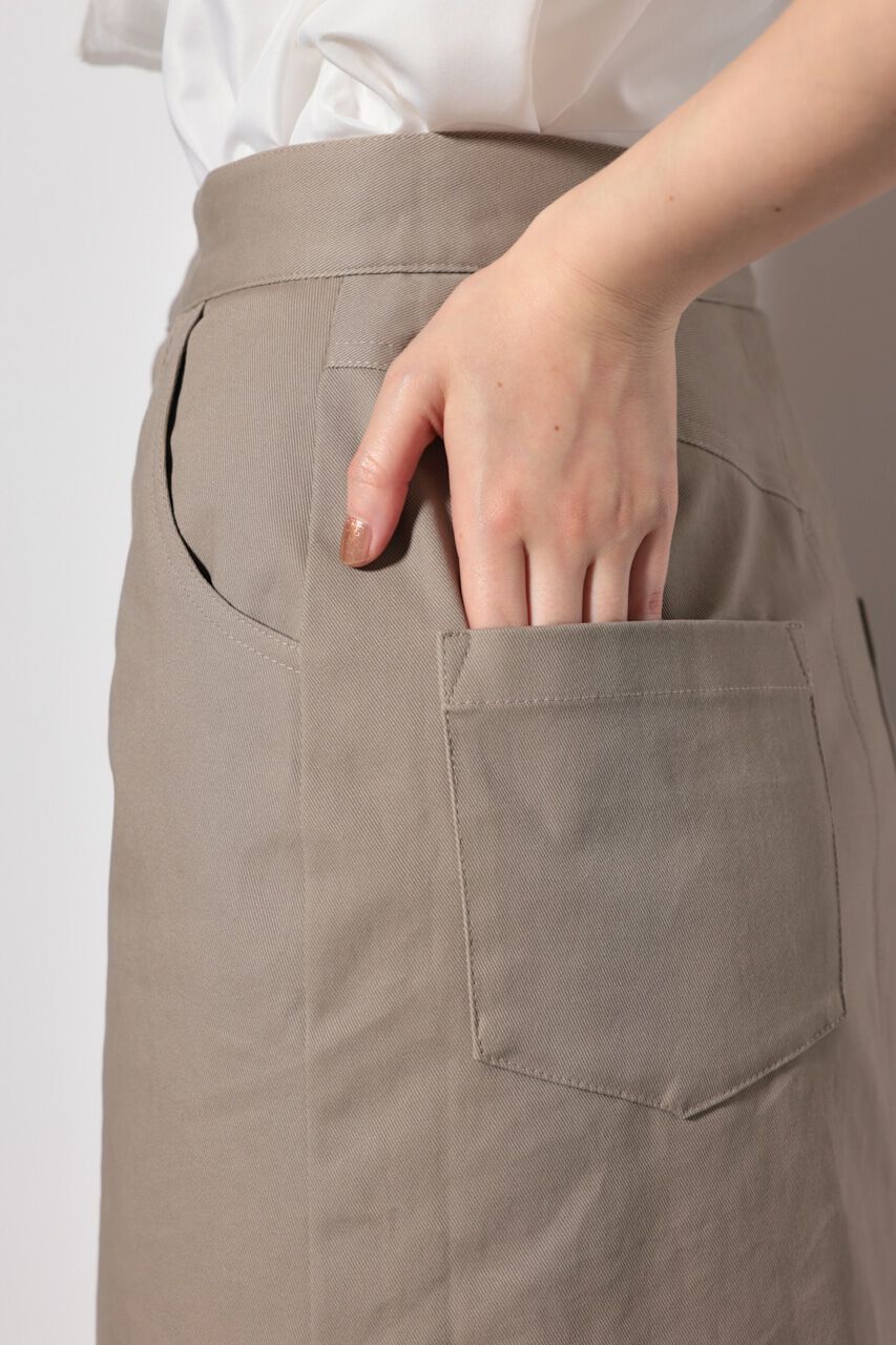 rienda「リバーシブルチュールジャストウエストスカート」|スカート|