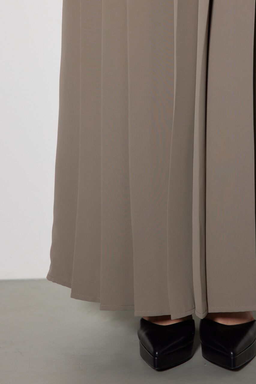 rienda「プリーツデザインワイドパンツ」|その他|