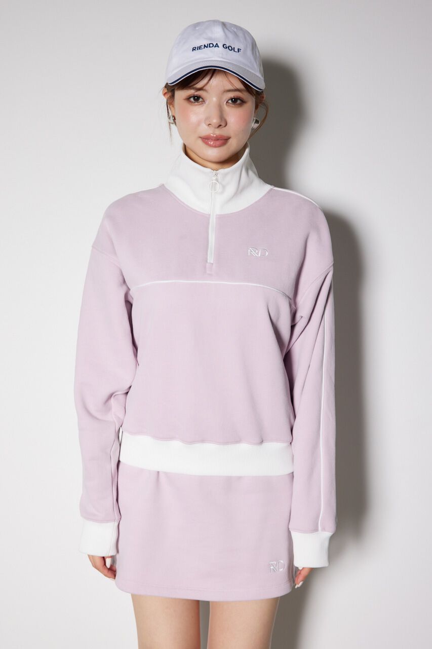 rienda「トラックスウェットトップス」|Tシャツ・カットソー|