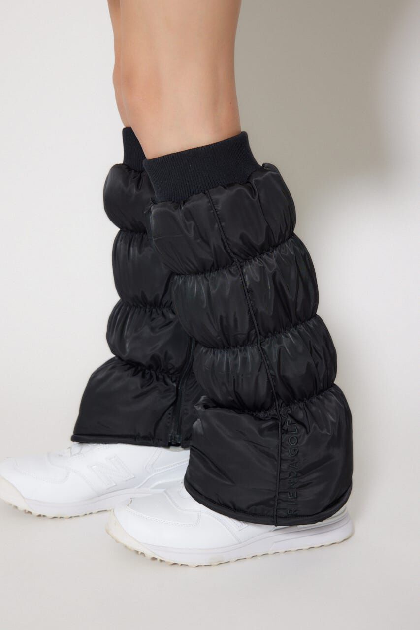 rienda「サイドラインバッテトレッグウォーマー」|その他|BLK